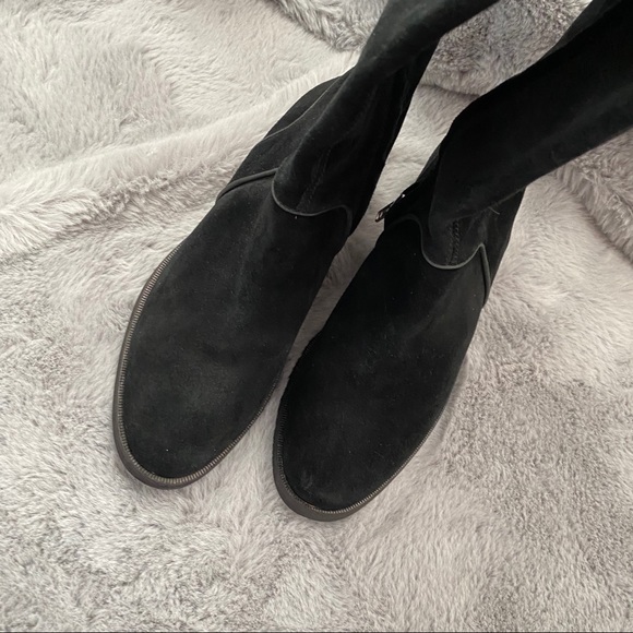 NEW UGG Daley Tall Knee High Black Leather Boot - Picture 3 of 5